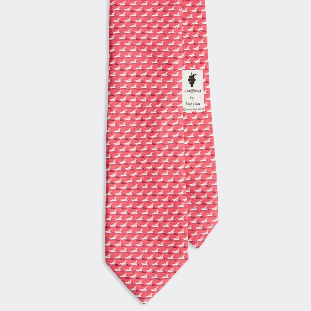 Vineyard Vines Boys Sportfishing Sailboat Tie